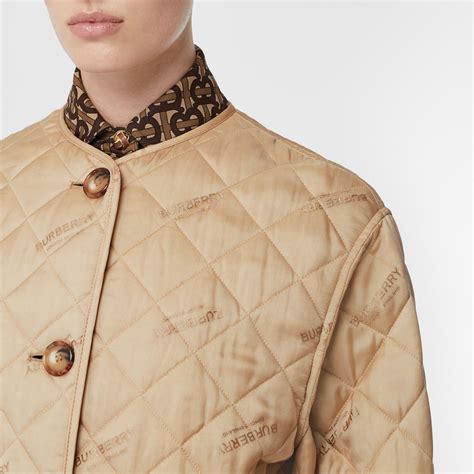 burberry logo-jacquard jacket|Burberry jacket women.